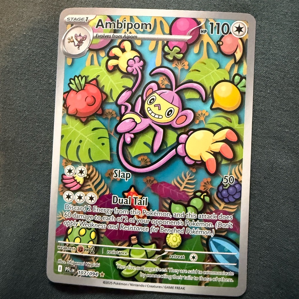 Ambipom Pokémon Card